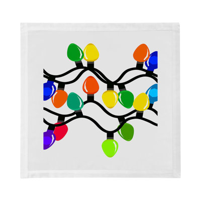 Serviettes de table en satin de coton