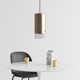 Saeger 1 - Light Single Cylinder Pendant