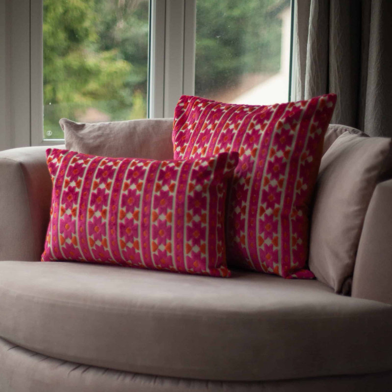 Geometric Cushion, 58x38cm, Cover only