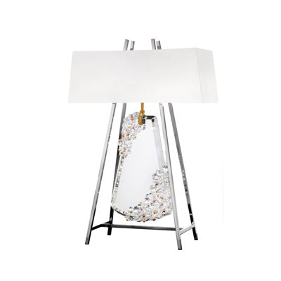 Flora Metal Table Lamp -  Schonbek Forever, SJ4934-RGO702R