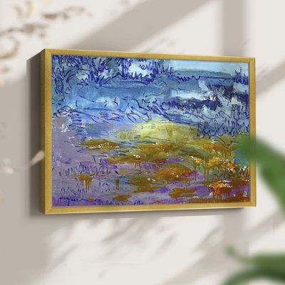 Dancing Heart -Framed Print - Restickable