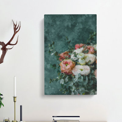 Bouquet Of Flowers - Wrapped Canvas