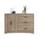 Hadder 44.8'' W 3 - Drawer Dresser