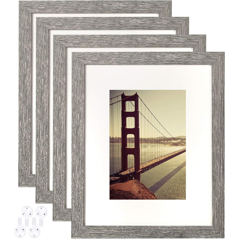 Ensemble de 8 cadres photo 8 x 10 gris
