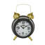 Horloge traditionnelle en acier inoxydable noir-1240237358