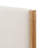 Ardin Solid Wood Bed with Boucle Headboard-1690676284-1690676286