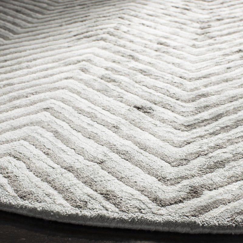 Tapis à chevrons Soho, Carré 6 pi