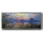 Coucher de soleil sur la seine par Monet - Toile encadrée-110640612