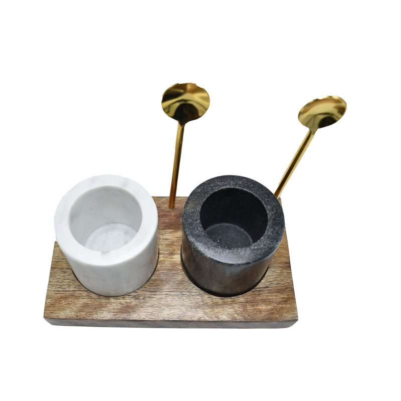 Olympus Minerals Co Marble Salt Cellar