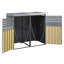 Garden Storage Box Waste Bin With Planter Top
