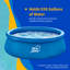 Piscine gonflable ronde de 9 pieds Blue Wave-99928227
