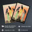 Wall Art Print Three Crows Sitting on a Pier Poster Picture