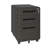 3-Drawer Mobile File Cabinet With Lock, All-Steel Metal Storage On Casters, For Home & Office, Fully Assembled, Holds A4/Letter Files