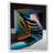 White Floater Framed
