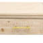 Deux consoles en bois naturel délavé pour le vestibule et le couloir - Finition des espaces de vie et de salle à manger-1579799343