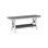 Banc gris clair avec base blanche Berlin Gardens Harbour 44 po