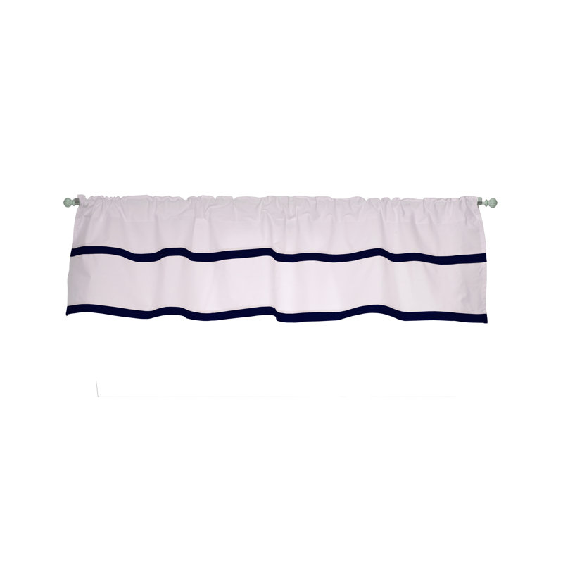 Jupe de fenêtre 72 po Dvorak, Bleu marine