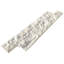 Panneau de mosaïque 6X24 Fossil Stone