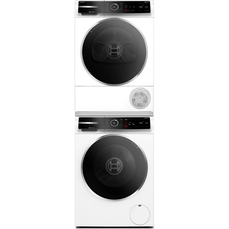 Bosch 500 Series Electric Ventless Dryer With Heat Pump 24 Inch in White