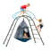 TP Toys Steel Swing Set with 1 Swing(s)