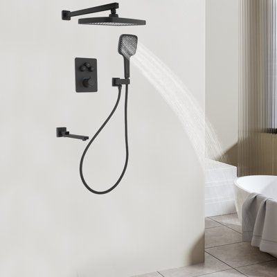 Complete Shower System with Digital Display