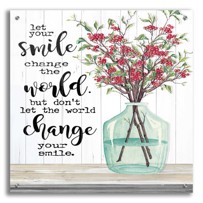 " Let Your Smile Change The World " by Cindy Jacobs