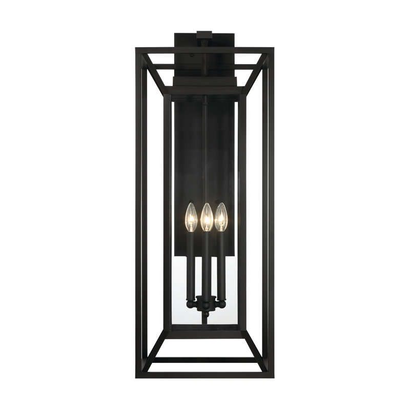Fixation murale 4 lumières Harbor View, H 35,25 po x l 13,5 po x P 14,38 po