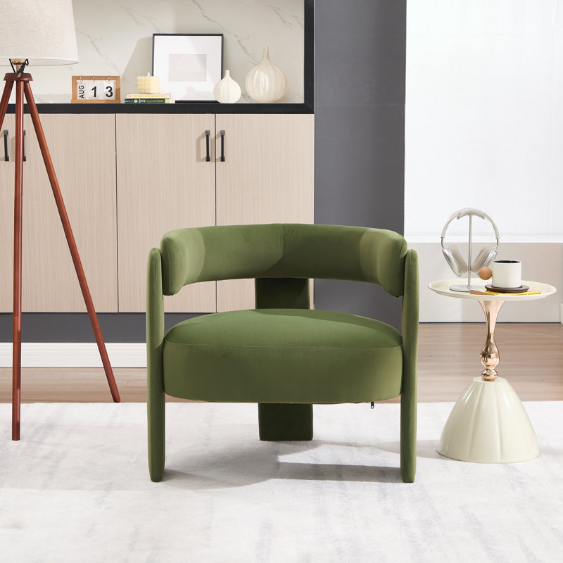 Chaise d'appoint pour le salon, Vert