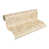 Beige, dark cream and metallic selected