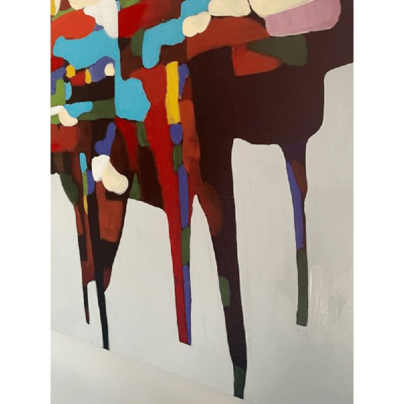Piano - Wrapped Canvas Painting