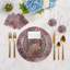 Sous-verres ronds en cuir Agate Roccocco-119015183