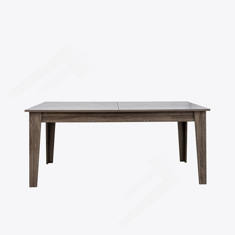 Table de salle à manger, grande table de cuisine extensible de 106,3 po