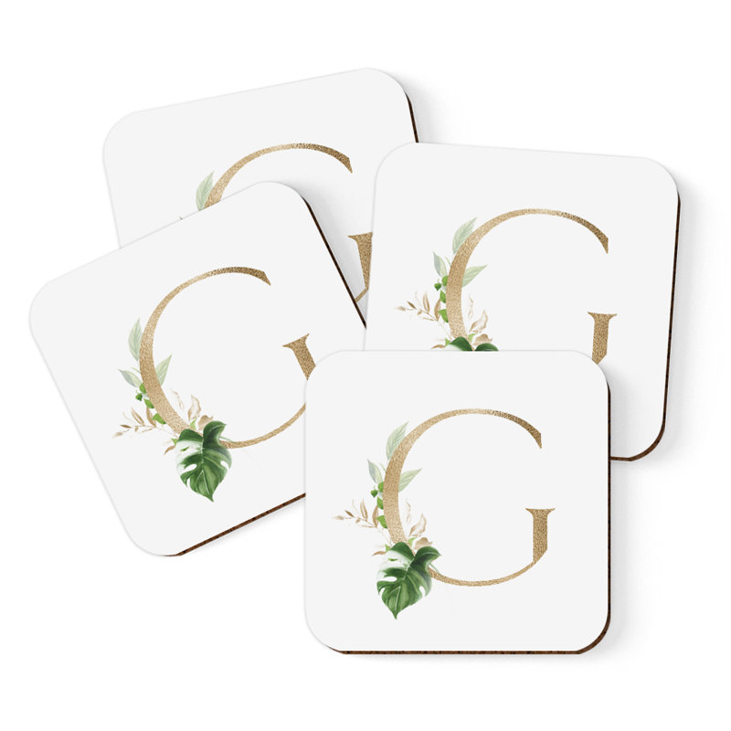Sous-verre à monogramme Exotic, G