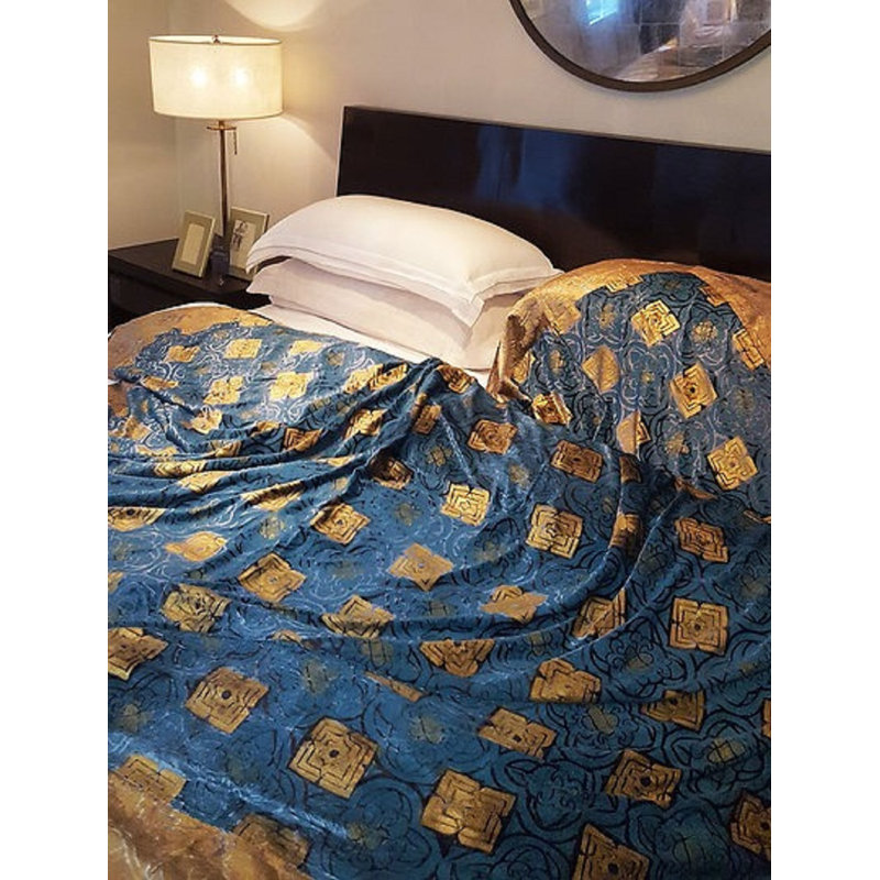 Spanish Gate 2 Velvet Bedspread