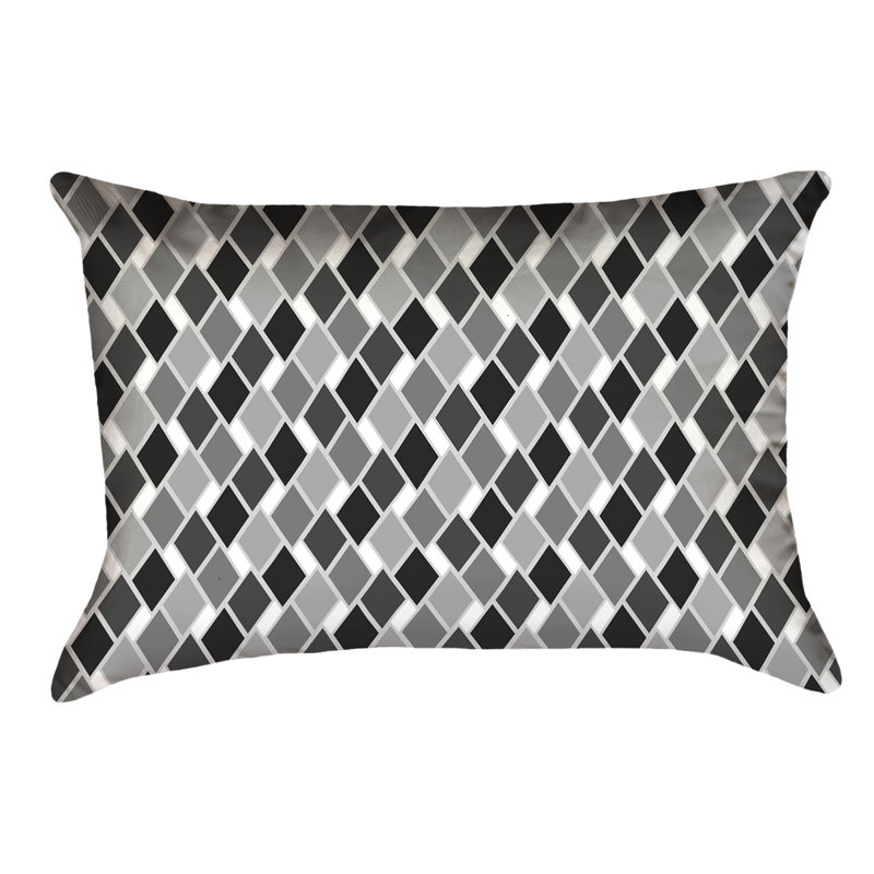 Housse de coussin Katelyn Elizabeth, Polyester, Noir