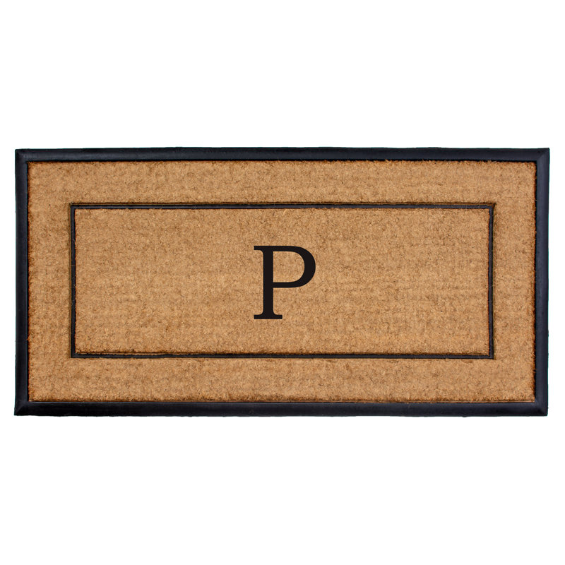 Tapis de porte extérieur antidérapant Barreras, P, 24" W x 48" L