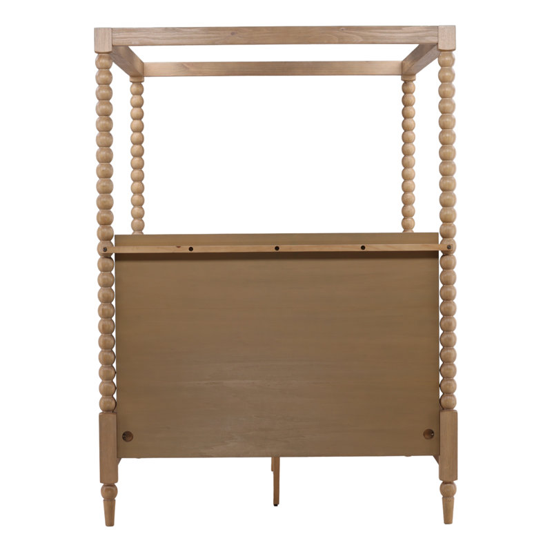 Marcellina Bed Natural, Queen
