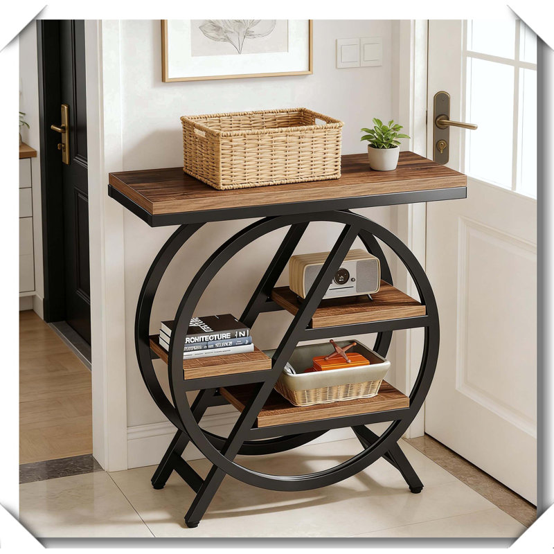 Table de chevet compacte, Gris