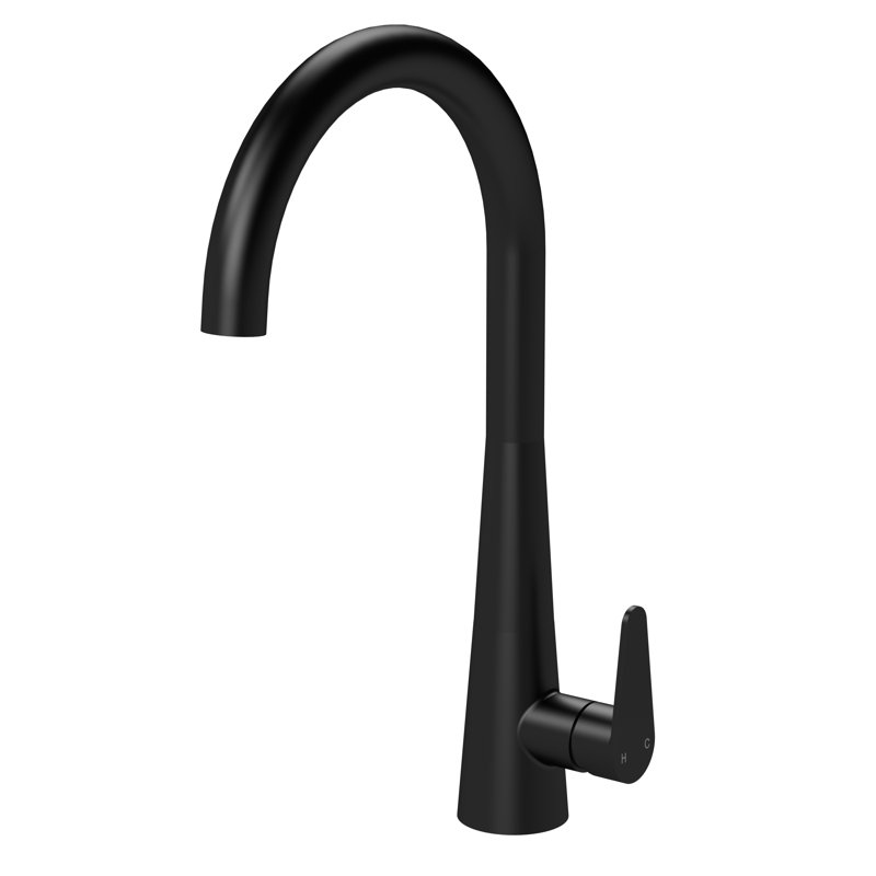 Nuie Kitchen Tap, Matt Black