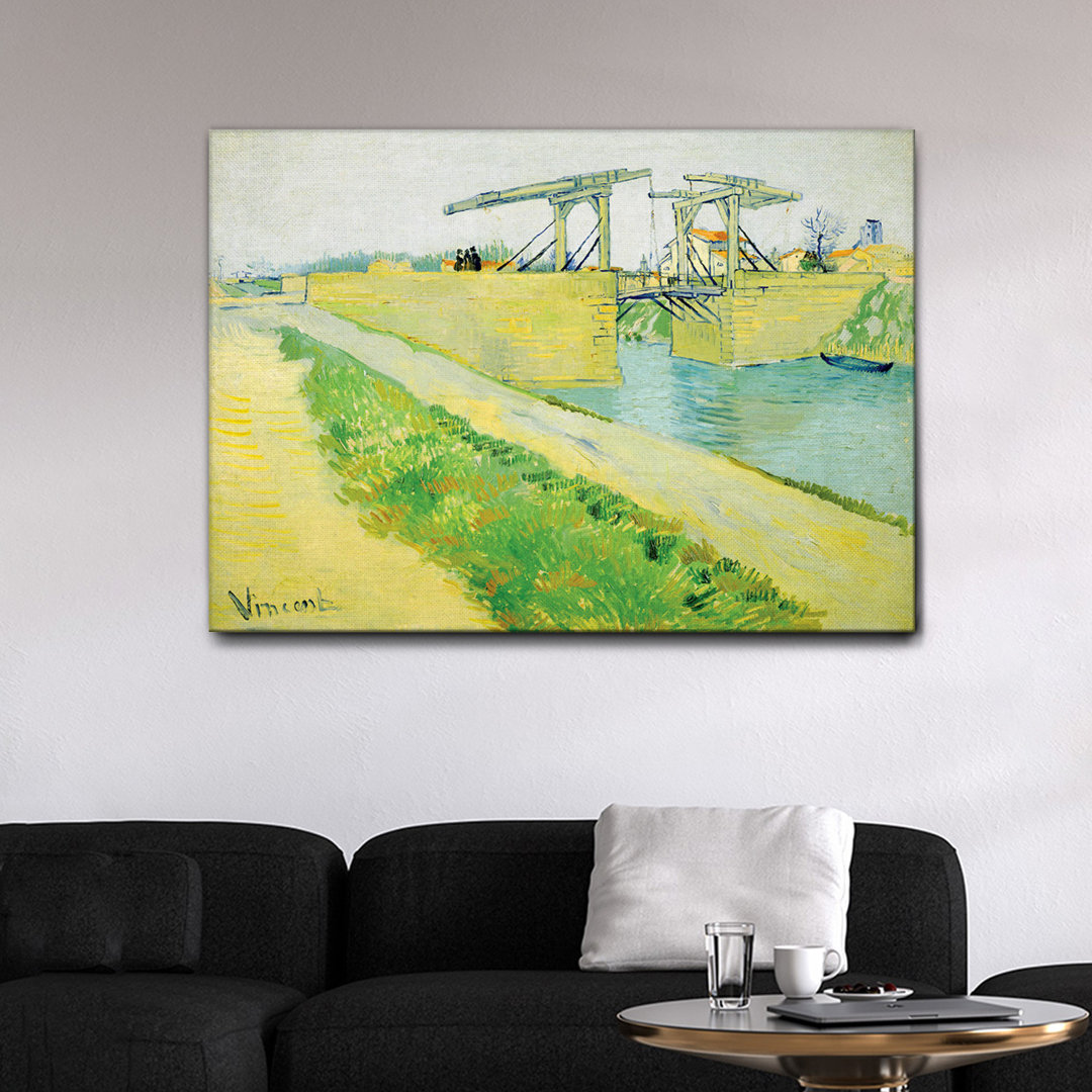 Leinwandbild Langlois Bridge von Vincent Van Gogh