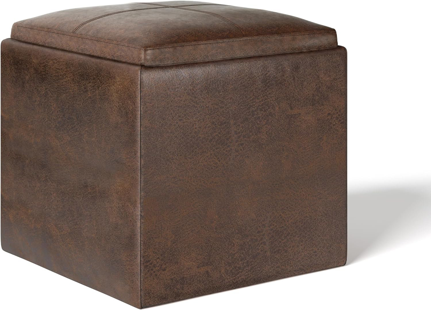 Latitude Run Wide Contemporary Square Cube Storage Ottoman Wayfair Latitude run wide contemporary square cube storage ottoman wayfair
