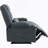 Recliner Loveseat With Cup Holders And Side Pocket For Living Room-1536845417