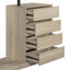 Armoire avec 4 tiroirs et 3 tablettes-1413433266