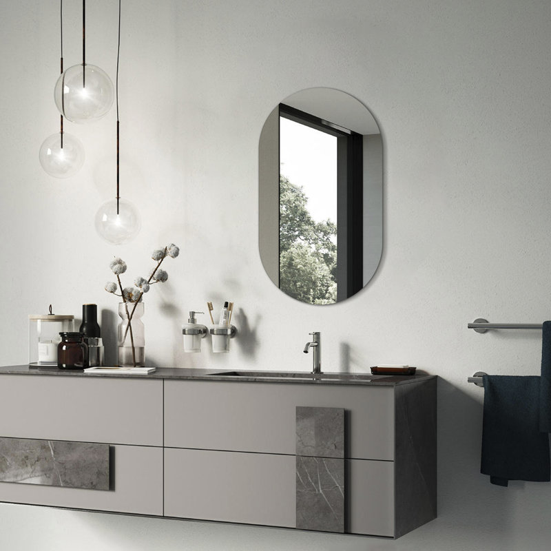 Grian Wall Mirror, 90 cm x 52 cm