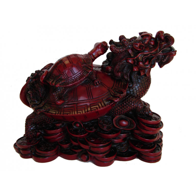 Figurine de tortue dragon