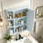 Rangement mural blanc