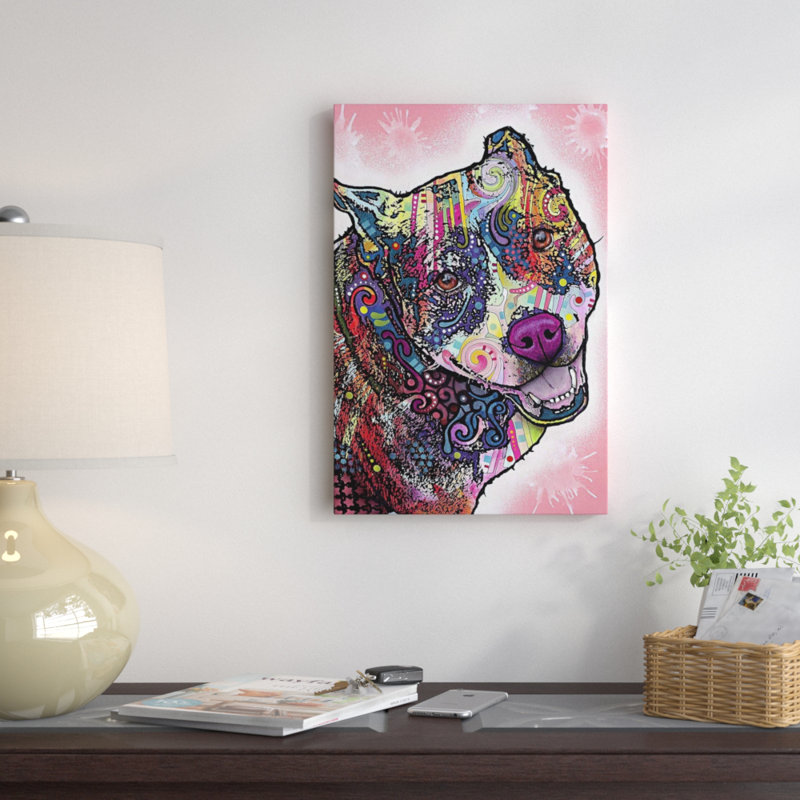 " Indelible " by Dean Russo, 26" H x 18" W x 1.5" D, Black Framed
