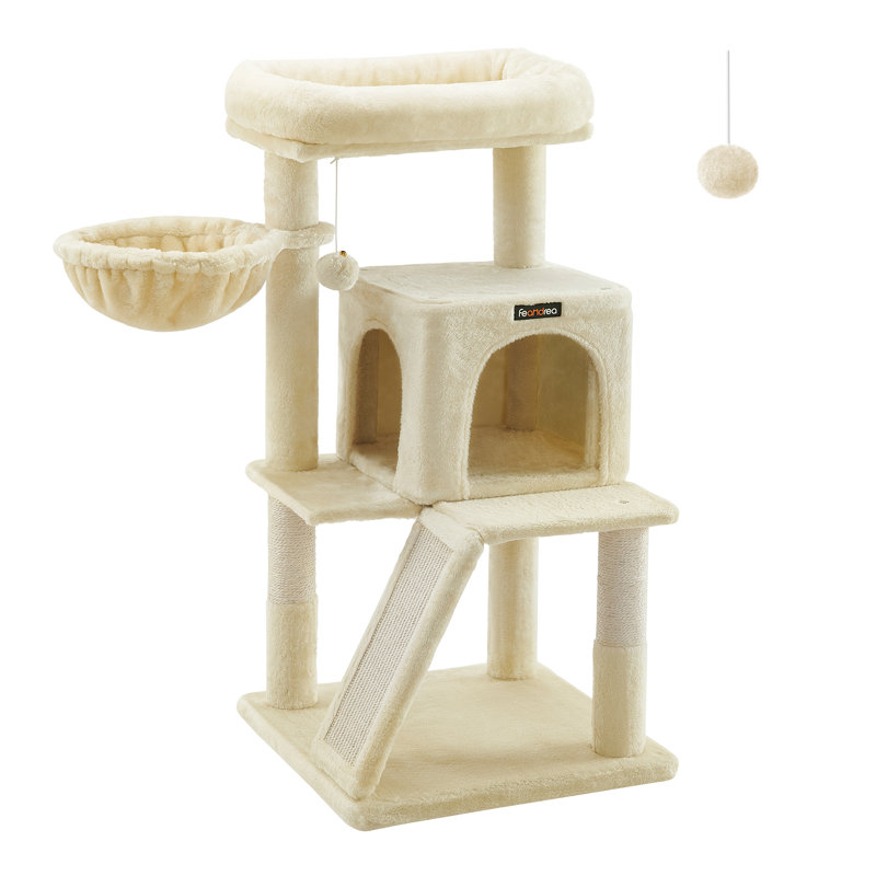 96cm H Cat Tree, Beige