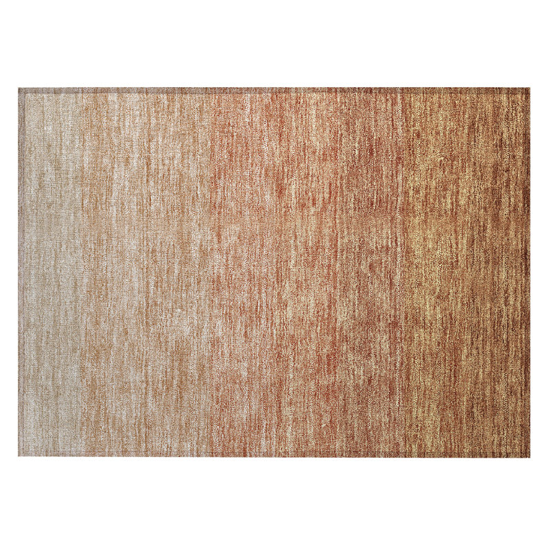  Machine Washable Indoor/Outdoor Kitchen Mat, Rectangle 1'8" x 2'6"