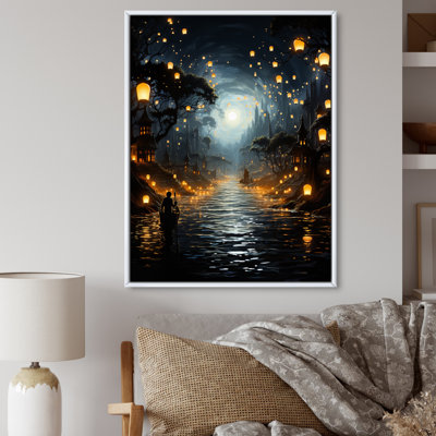 Japon Art Sea Of Lanterns II " Japon Art Sea of Lanterns II " Color Photography Print